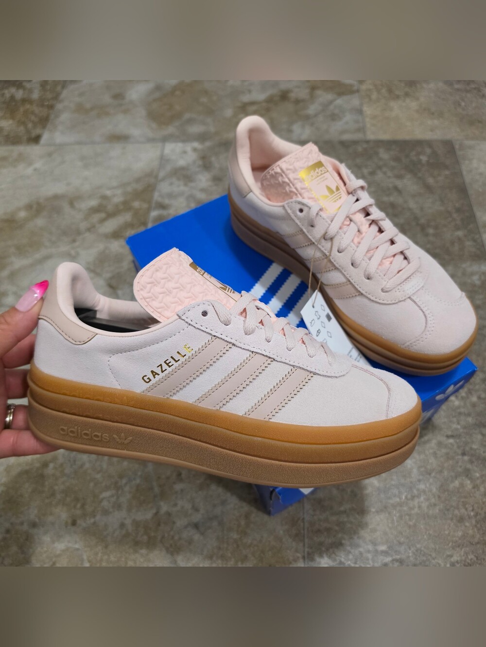 Adidas Originals Gazelle Bold J Platform Sneakers | Women's 6.5 / Youth 5.5
